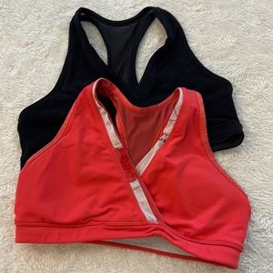 2 x Lululemon sports bras size 6